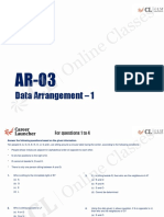 AR - 03 Q - Data Arrangement - 1