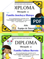 Diploma Participación Padres 2022