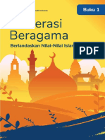 Buku 1 - Moderasi Beragama Berdasarkan Nilai Islam