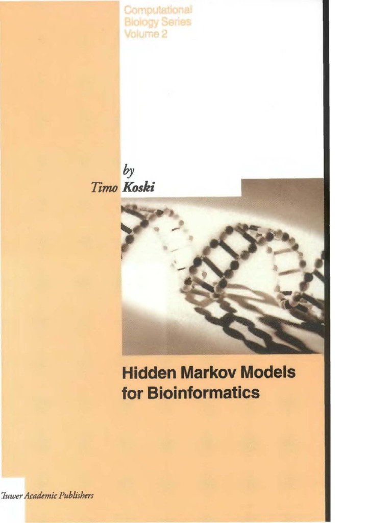 (Computational Biology, V. 2) Timo Koski - Hidden Markov Models For ...