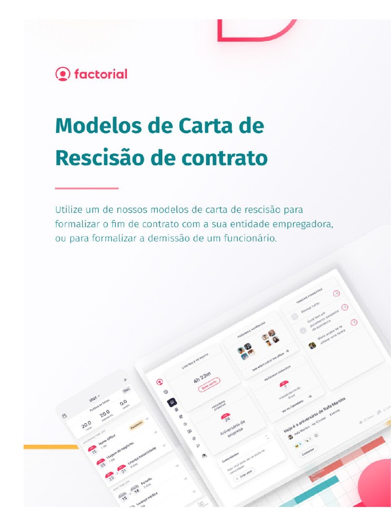 Modelos de Carta de Rescisão de Trabalho | PDF | Gestão de recursos ...