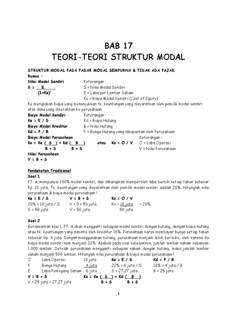 Bab 17 | PDF