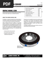 Oripac-5300 SS316 Orifice Plate Flow Metering