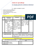 Sesión de Aprendizaje JUEVES 20-10-2022