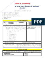 Sesión de Aprendizaje JUEVES 27 - 10-2022