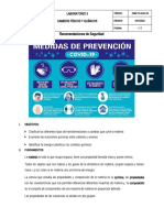 Cambios físicos y químicos laboratorio