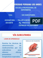 Administración subcutánea: técnica y fundamentos