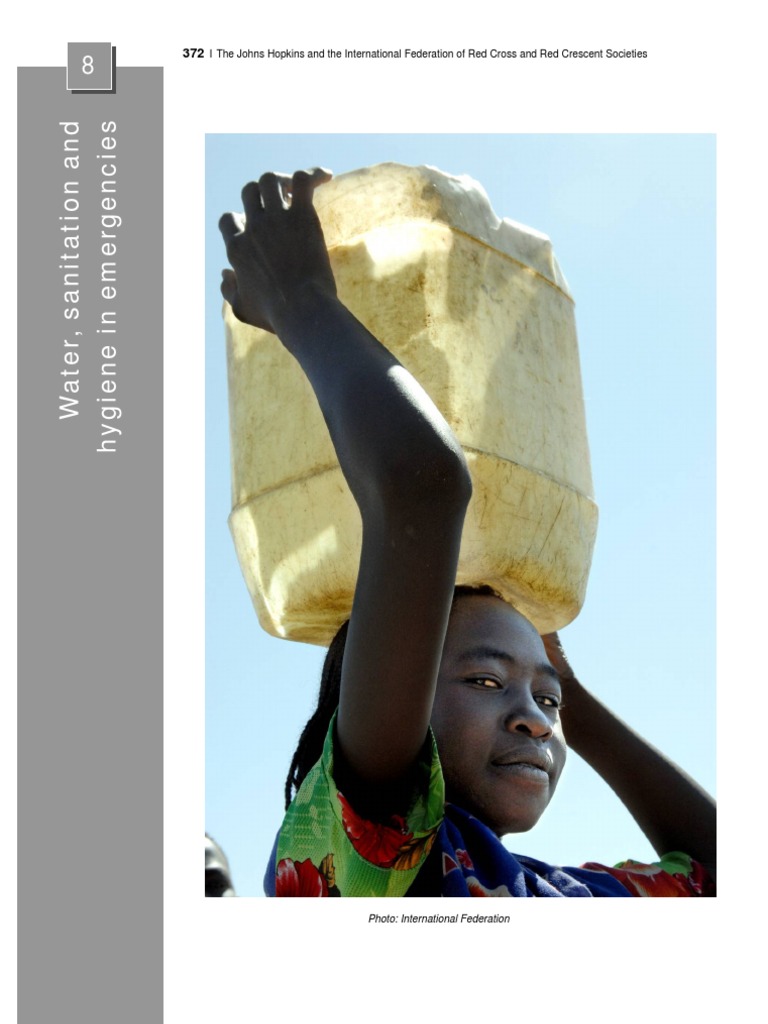 Chapter 8 Water Sanitation and Hygiene in Emergencies | PDF ...