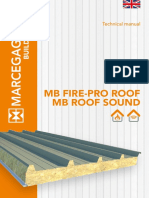 MB FIRE PRO ROOF MB ROOF SOUND - TECHNICAL MANUAL - March 2020