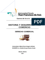 Historia y Desarrollo Del Comercio