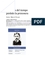 Marcel Proust La Pricionera