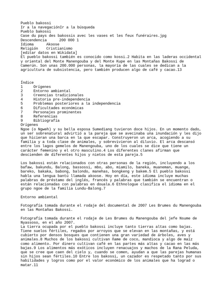 Pueblo Bakossi PDF