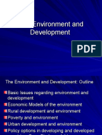 The Environment and Development