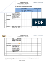 Rubrica de Proyecto Interdisciplinario