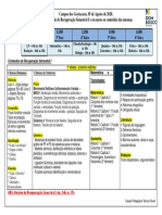 Cronograma de Recuperação Semestral I - 1 SÉRIE PDF
