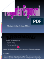 Ergonomi Untuk Kesehatan dan Produktivitas