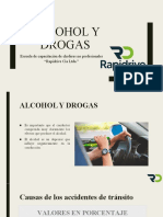 Los efectos del alcohol y drogas en la conducción