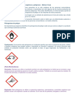 Pictograma de Los Compuestos Orgánicos y Peligrosos