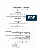 Optimization of Power and Delay in VLSI Circuits