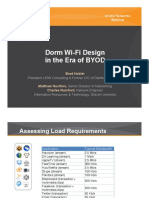 Aruba Webinar - Dorm WiFi Design v4