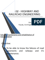 Ce 132 - Highway and Railroad Engineering: Eric G. Awa-Ao, CE Faculty, Civil Engineering Program