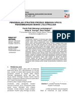 jurnal pengenalan strategi produk