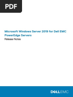 Microsoft Windows Server 2019 - Release Notes - en Us