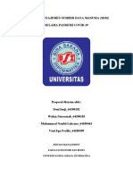 Proposal Metlit MSDM Saat Pandemi Covid-19