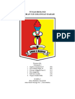 Laporan Biologi Praktikum Uji Golongan Darah Kelompok 4