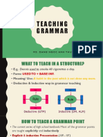 TEACHING Grammar