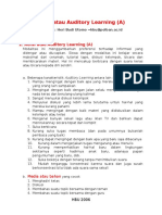 04.2 Pembelajaran Gaya Peserta Didik - AUDITORY