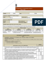 Ficha de Desempeño I Ciclo