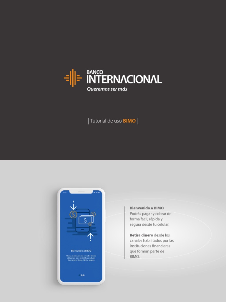 BIMO-1 | PDF | Bancos | Teléfonos móviles
