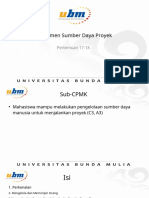 PB9MAT+M17-18 Project Human Resource Management - En.id