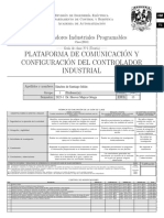 Guía T1 - Plataforma de Comunicación y Configuración Del Controlador Industrial