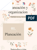 La Planeacion y Organizacion