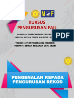 Pelupusan Rekod Dan Fail | PDF