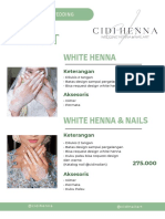 White Henna Wedding Paket