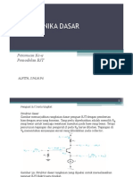 Adoc - Pub - Elektronika Dasar Petemuan Ke 9 Pemodelan BJT Alfi