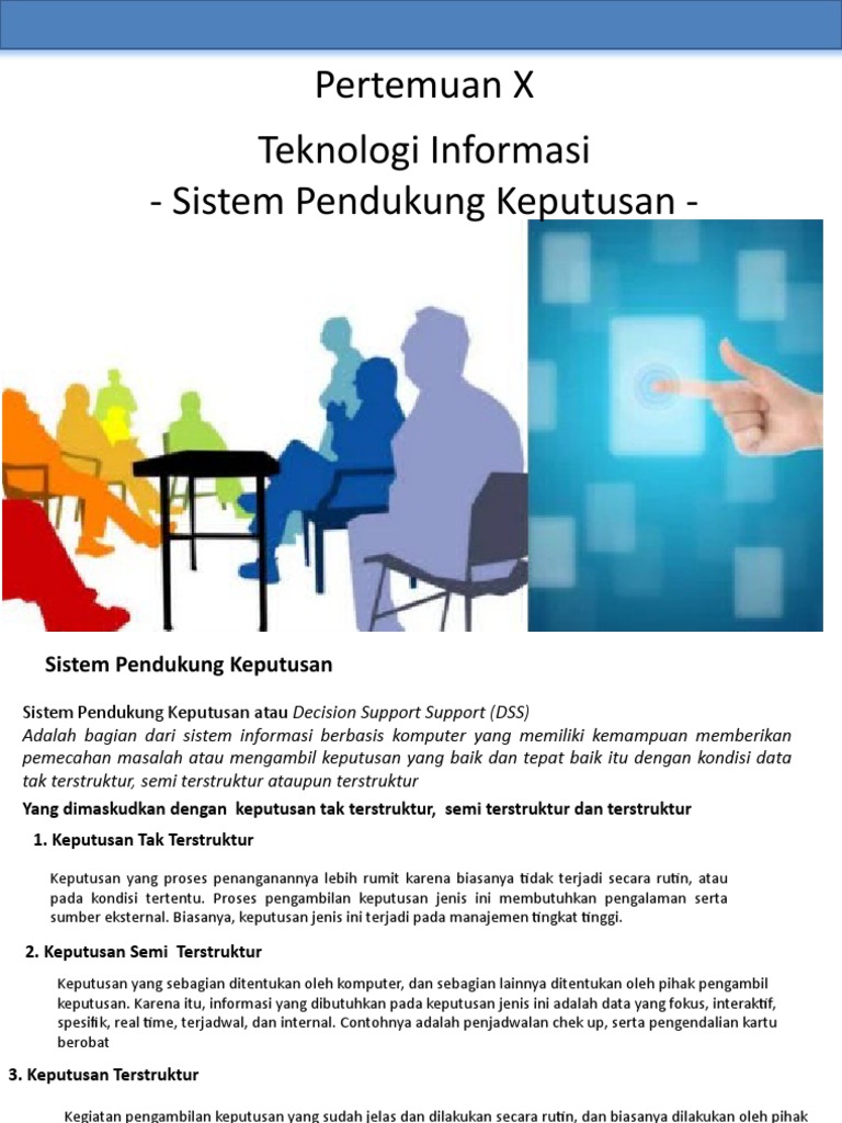 Sistem Pendukung Keputusan dalam TI | PDF