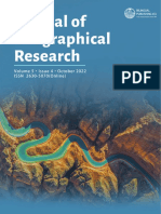 Journal of Geographical Research - Vol.5, Iss.4 October 2022