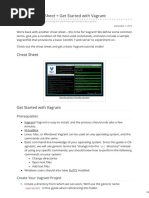 Vagrant Cheat Sheet + Get Started With Vagrant
