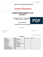 2010-2011 Campus Improvement Plan - Furneaux