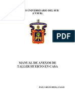 Manual de Anexos de Taller Huerto en Casa.
