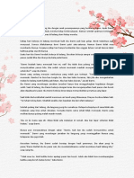 Peach Flowers Stationery-WPS Office