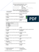 IPAS-Penilaian Akhir Semester I