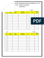 Jurnal Kegiatan Belajar Mengajar Tahun Pelajaran 2018