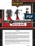 Infernals Sketch Book For WarMachine Oblvion