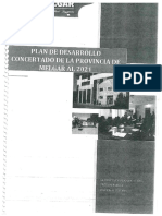 Plan de Desarrollo Concertado de La Provincia de Melgar Al 2021 PDF