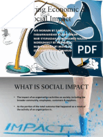 Measuring Economic and Social Impact